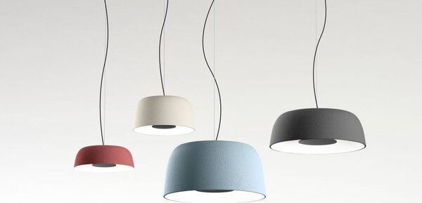 Marset A681-268 Djembé 65.35, bílé závěsné svítidlo, 28,5W LED 2700K stmívatené, prům. 64,6cm