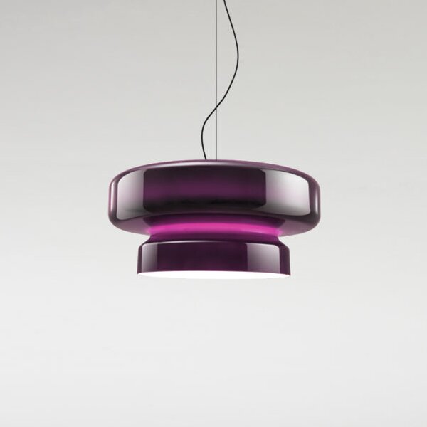 Marset A698-002 Bohemia 84, fialové závěsné svítidlo, 28,5W LED 2700K stmívatené, prům. 84cm