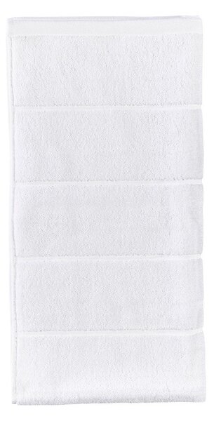 Bílý froté bavlněný ručník 50x100 cm Sauna – Zone