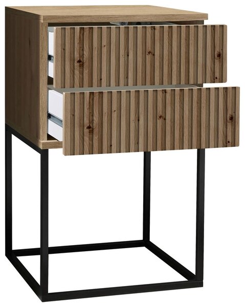 Noční stolek MARLE dub Artisan