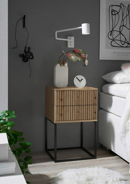 Noční stolek MARLE dub Artisan