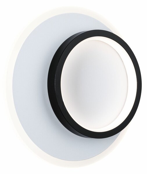 PAULMANN LED nástěnné svítidlo 2Form 4000K / 230V 9,5W / 7W bílá/černá