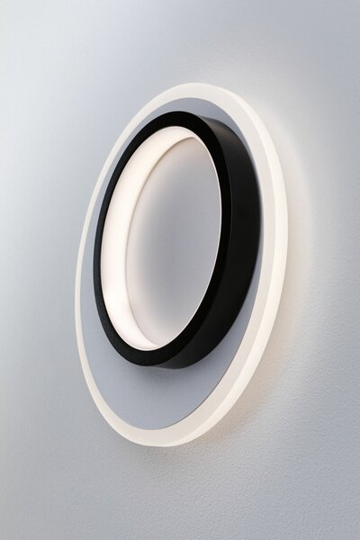 PAULMANN LED nástěnné svítidlo 2Form 4000K / 230V 9,5W / 7W bílá/černá
