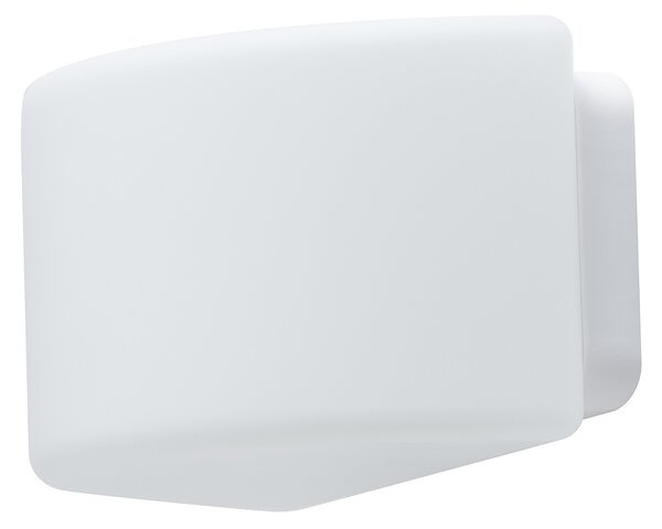 Osmont NEV41609 Neva 1, polokruhová nástěnka z opálového skla, 1x60W E27, 24x12cm