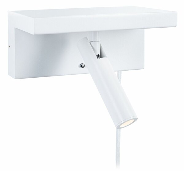 PAULMANN LED nástěnné svítidlo 3-krokové-stmívatelné Jerik USB C 3000K 230V 2,4W stmívatelné bílá mat