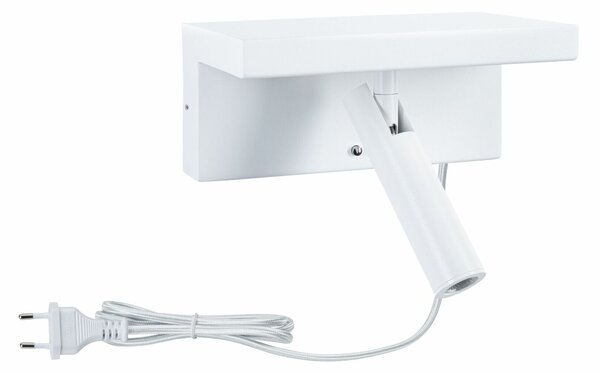 PAULMANN LED nástěnné svítidlo 3-krokové-stmívatelné Jerik USB C 3000K 230V 2,4W stmívatelné bílá mat