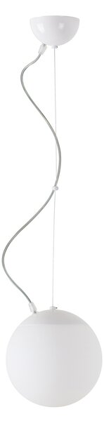 Osmont ADR42446 Adria L1-B, závěsné svítidlo, 1x75W, opálové sklo, bílá montura, prům.20cm