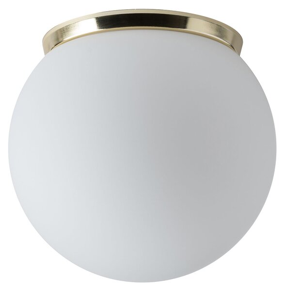 Osmont STY44982 Styx 1, kulaté svítidlo z triplexového skla s mosaznou základnou, 1x25W E27, prům. 20cm, IP65