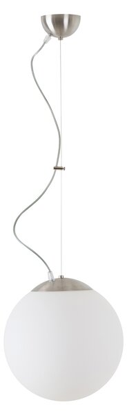 Osmont ADR45328 Adria L2-NB, závěsné svítidlo, 1x100W, opálové sklo, montura v broušené nerezi, prům.30cm