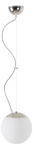 Osmont ADR45320 Adria L1-NL, závěsné svítidlo, 1x75W, opálové sklo, montura v leštěné nerezi, prům.20cm