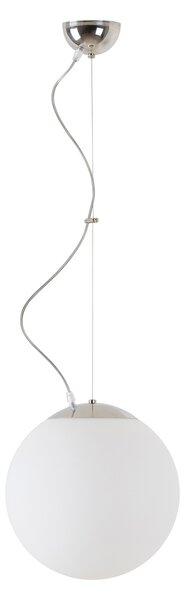 Osmont ADR45324 Adria L2-NL, závěsné svítidlo, 1x100W, opálové sklo, montura v leštěné nerezi, prům.30cm