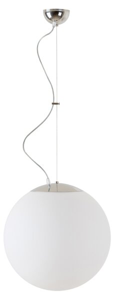 Osmont ADR45352 Adria L3-NL, závěsné svítidlo, 1x150W, opálové sklo, montura v leštěné nerezi, prům.40cm