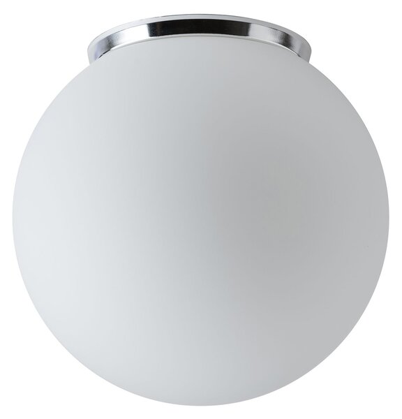 Osmont STY44987 Styx 2, kulaté svítidlo z triplexového skla s chromovou základnou, 1x40W E27, prům. 25cm, IP65