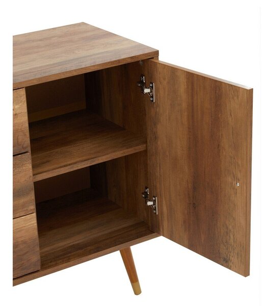 Komoda v tmavě přírodní barvě 114x70x39 cm Frida – Premier Housewares