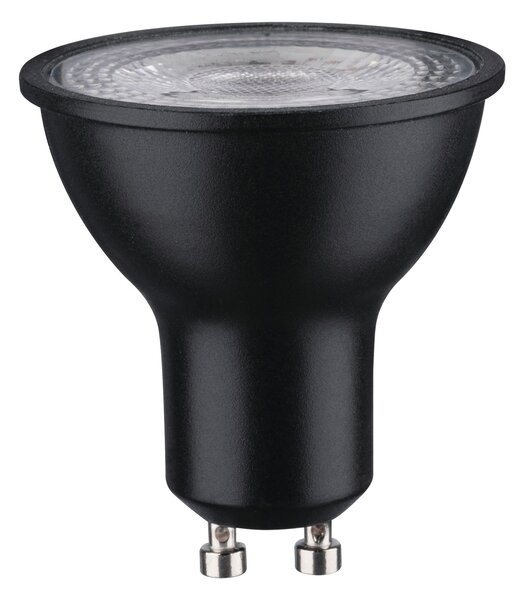Paulmann 28751 černá LED žárovka, 7W LED 2700K stmívatelná