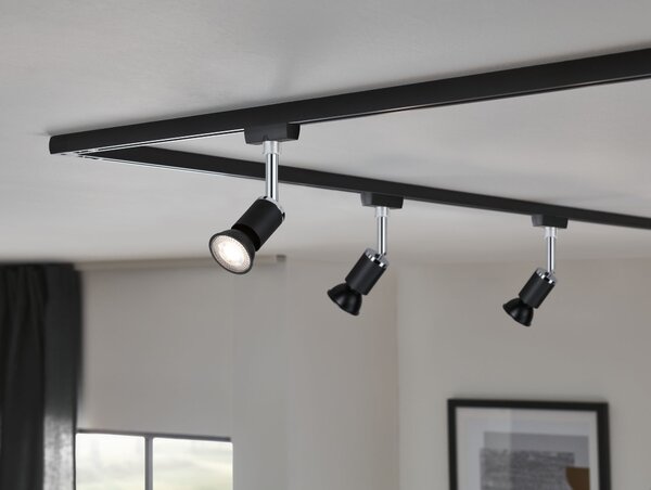 Paulmann 28751 černá LED žárovka, 7W LED 2700K stmívatelná