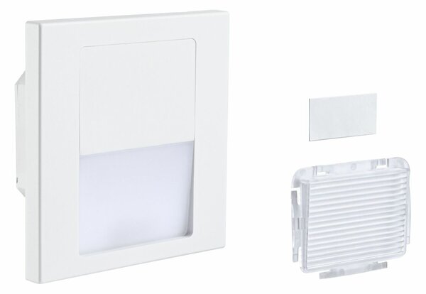 PAULMANN LED vestavné svítidlo do zdi Tsaro hranaté 80x36mm 1W 230V 2700K bílá mat