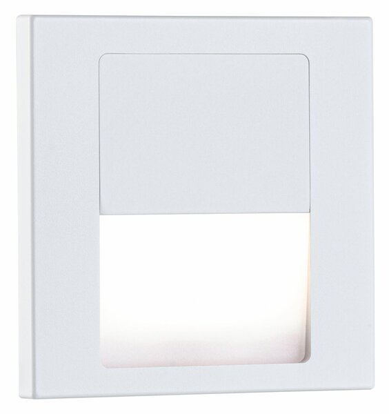 PAULMANN LED vestavné svítidlo do zdi Tsaro hranaté 80x36mm 1W 230V 2700K bílá mat
