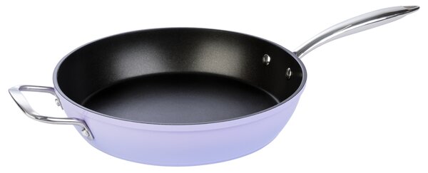 Livarno home Hliníková pánev, Ø 28 cm (lila fialová) (100385508003)