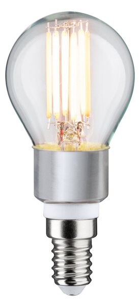 Paulmann 28778 LED žárovka Drop, 5W LED 1800 - 3000K dim-to-warm stmívatelná, výška 9,9cm