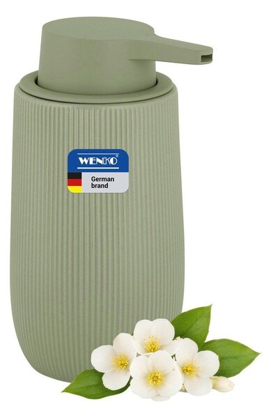 Zelený plastový dávkovač mýdla 400 ml Fablo – Wenko