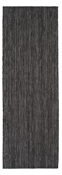Černý vnitřní a venkovní běhoun 80x250 cm Mira 1450 – Ayyildiz Carpets