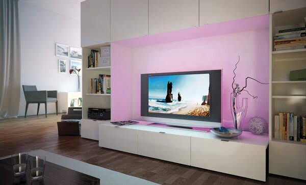 Paulmann 70322 YourLED Basic Set, rozšířitelný set 300cm LED pásky včetně dálkového ovladače, napaječe a kabeláže, 28,8W, RGB