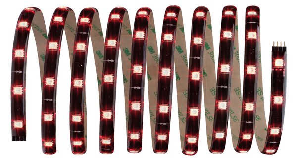 Paulmann 70322 YourLED Basic Set, rozšířitelný set 300cm LED pásky včetně dálkového ovladače, napaječe a kabeláže, 28,8W, RGB