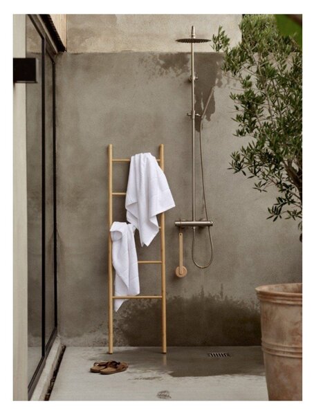 Bílá froté bavlněná osuška 70x140 cm Sauna – Zone