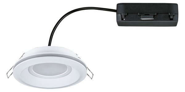 PAULMANN LED vestavné svítidlo Sormus samostatné svítidlo IP65 kruhové 100mm 4,8W / 1,5W / 230V 3000K bílá