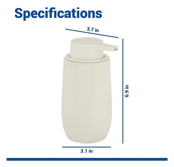 Krémový plastový dávkovač mýdla 400 ml Fablo – Wenko