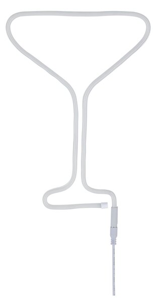 Paulmann 70564 Neon Colorflex USB pásek 1m 4,5W, 5V bílý plast, modrá