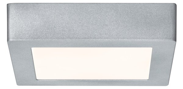 Paulmann 70648 Lunar, matně chromové stropní LED svítidlo, 10,5W LED 3000K, 17x17cm