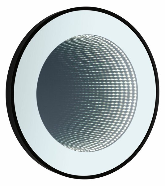 PAULMANN LED zrcadlo s osvětlením Miro IP44 měnitelná bílá 230V 11,5W zrcadlo/černá mat