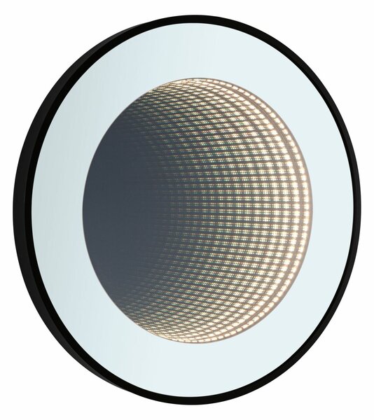PAULMANN LED zrcadlo s osvětlením Miro IP44 měnitelná bílá 230V 11,5W zrcadlo/černá mat