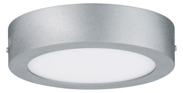 Paulmann 70653 Lunar, matně chromové stropní LED svítidlo, 12W LED 3000K, prům. 17cm