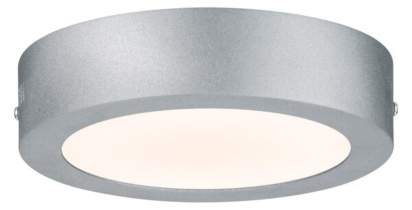 Paulmann 70653 Lunar, matně chromové stropní LED svítidlo, 12W LED 3000K, prům. 17cm