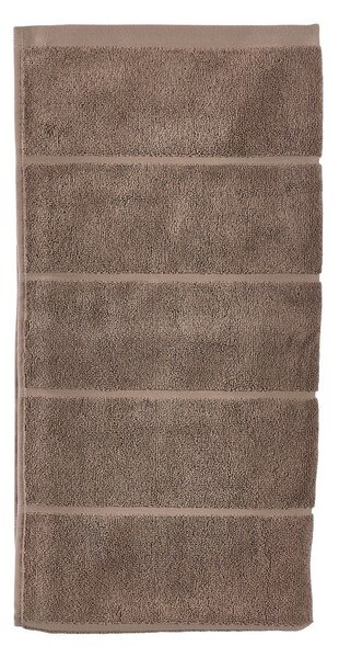 Světle hnědá froté bavlněná osuška 70x140 cm Sauna – Zone