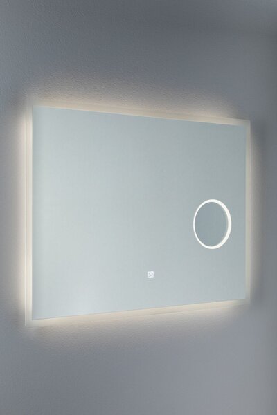 PAULMANN LED zrcadlo s osvětlením Mirra IP44 4000K / 230V 20W zrcadlo hranaté
