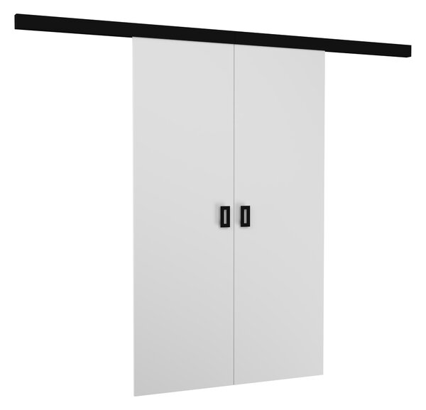 Posuvné dveře na stěnu 132 cm FABLIA - bíllé