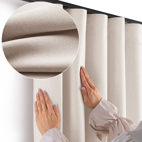 Krémový dimout závěs 140x250 cm Calisto – Filumi