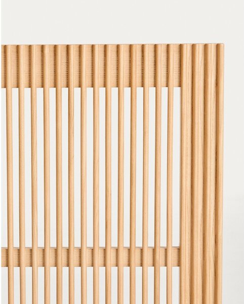 Čelo postele z jasanového dřeva v přírodní barvě 195x70 cm Beyla – Kave Home