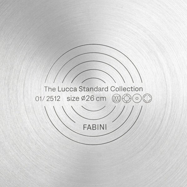 Nerezová pánev ø 26 cm Lucca 4.0 Standard – FABINI