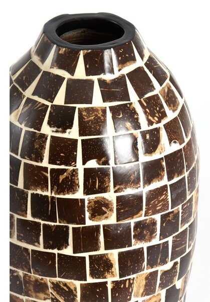 Hnědá bambusová váza (výška 40 cm) Tudela – Light & Living