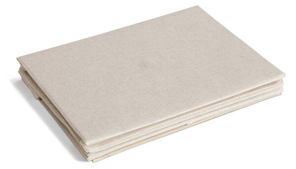 Béžový látkový úložný box s víkem 27x36x19 cm Soft Storage Small – Bigso