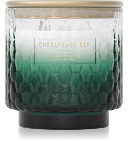 Chesapeake Bay Fragrance Coastal Snowfall vonná svíčka s víkem 312 g