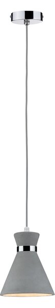 Paulmann 70890 Verve, závěsné svítidlo z betonu s IP44, 1x20W E27, prům. 20cm