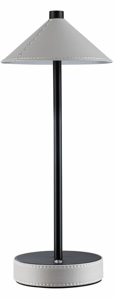 PAULMANN Mobilní stolní lampa Pellini CCT 2W černá mat/béžová
