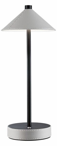 PAULMANN Mobilní stolní lampa Pellini CCT 2W černá mat/béžová