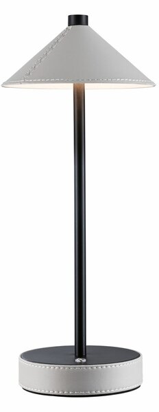 PAULMANN Mobilní stolní lampa Pellini CCT 2W černá mat/béžová
